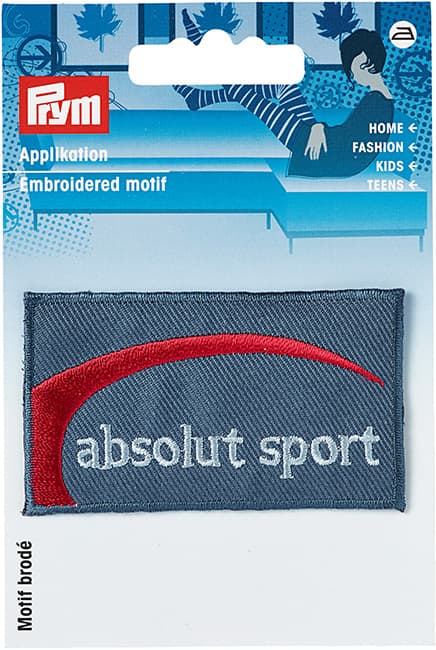 Аппликация Absolut sport undefined