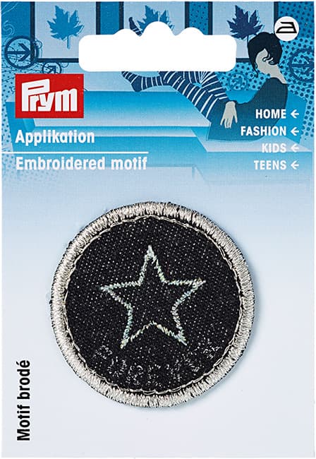 Аппликация Звезда в круге undefined