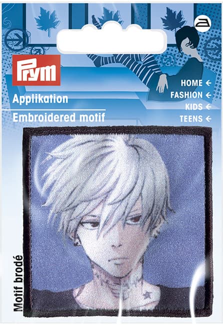 Аппликация Юноша блондин 55х55мм undefined