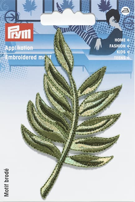 Аппликация Веточка пальмы 57х101мм undefined