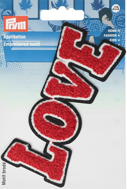 Аппликация LOVE 113х50мм undefined