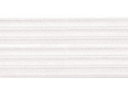 Резинка в рубчик 50мм, белый undefined