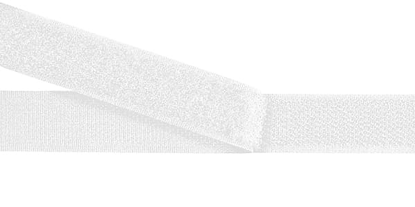 Контактная лента (липучка) 20мм белая undefined