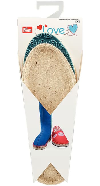 Подошвы Prym Love синие для Эспадрильи. Размер 26/27 undefined