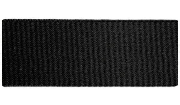 Атласная лента (50мм), черный undefined
