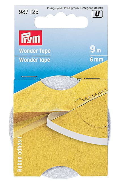 Самоклеящаяся лента для временной фиксации 6мм х 9м undefined