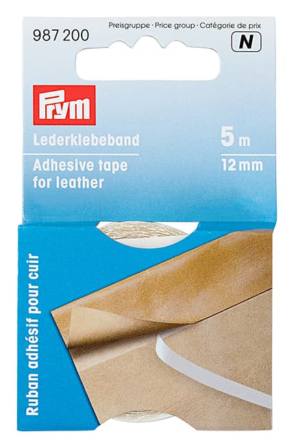 Клеевая двухсторонняя лента для кожи 12мм х 5м undefined