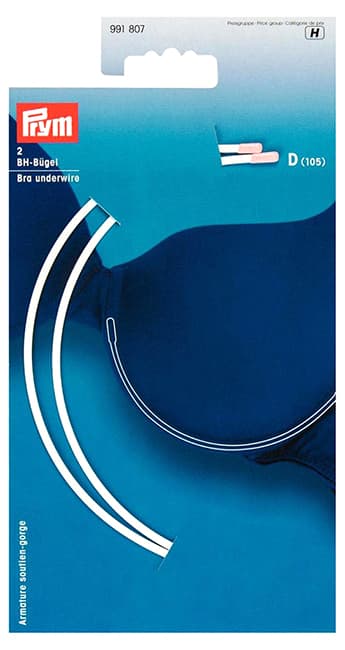 Косточки для бюстгальтера (D-105), белый, пара undefined