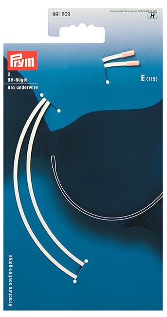 Косточки для бюстгальтера (E-115), белый, пара undefined