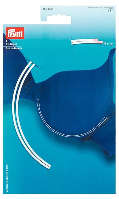 Косточки для бюстгальтера (F-110), белый, пара undefined