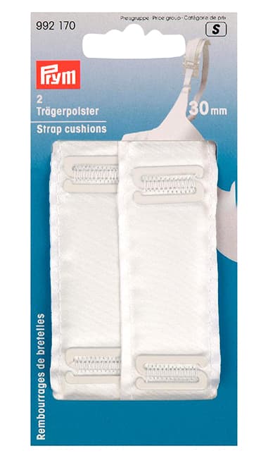 Подушечки под бретельки (пара, шир.30мм, белый) undefined