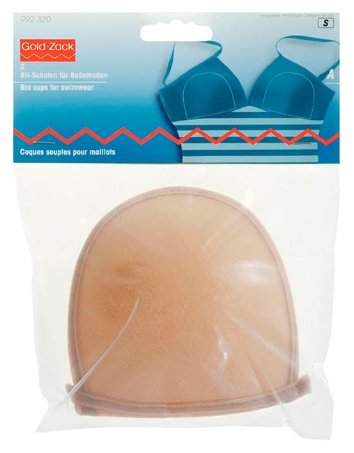 Чашки бюстгальтера для купальника  А, телесный, пара undefined
