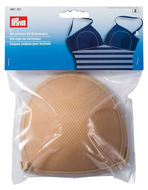 Чашки бюстгальтера для купальника В, телесный, пара undefined