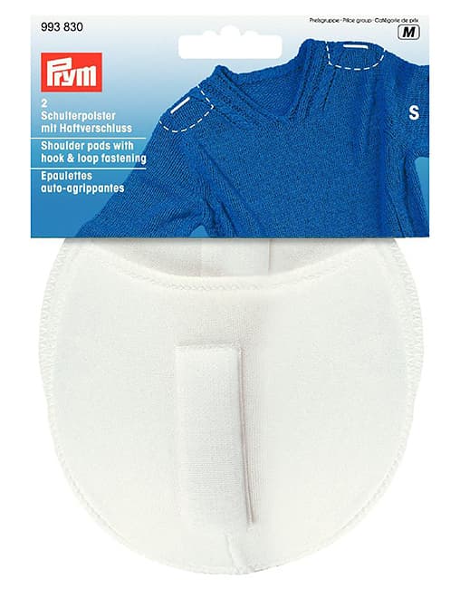 Плечики реглан с липучкой S, 110х100х11мм, белый, пара undefined