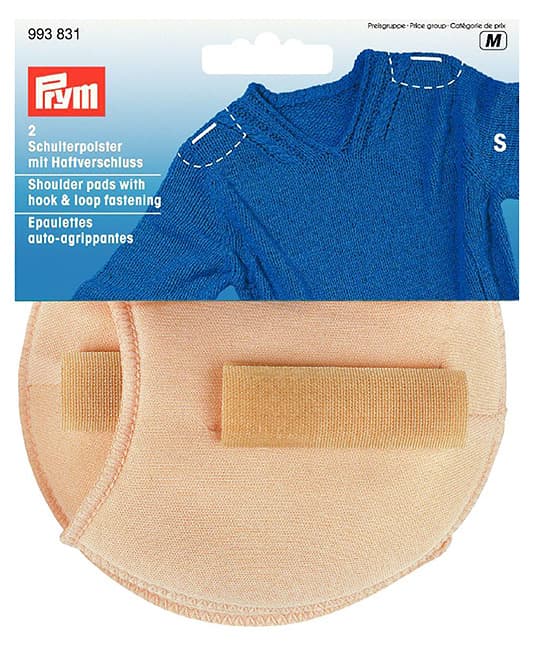 Плечики реглан с липучкой S, 110х100х11мм, телесный, пара undefined