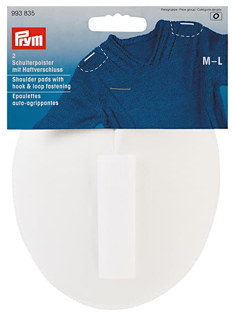 Плечики реглан с липучкой M-L, 115х150х11мм, белый, пара undefined