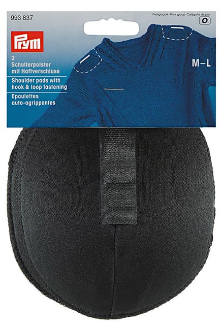 Плечики реглан с липучкой M-L, 115х150х11мм, чёрный, пара undefined