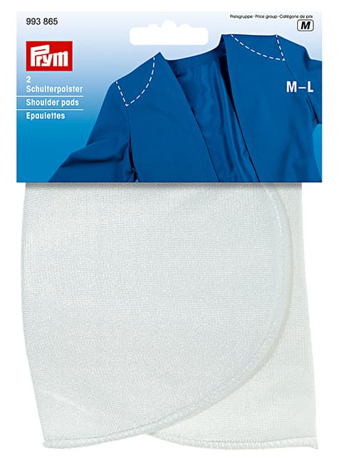 Плечики M-L, 160х115х15мм, белый, пара undefined