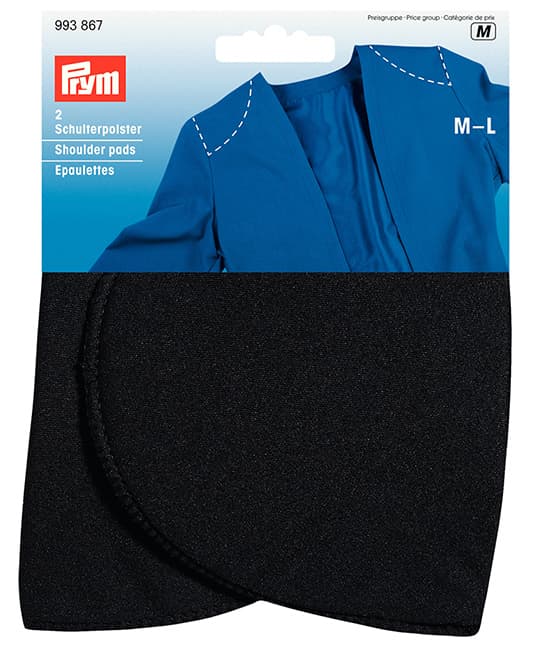 Плечики M-L, 160х115х15мм, чёрный, пара undefined