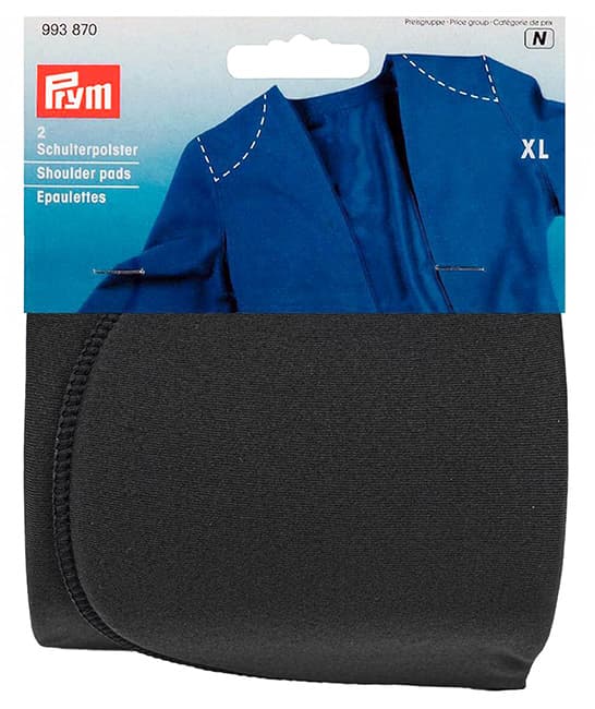 Плечики XL, 185х115х17мм, чёрный, пара undefined