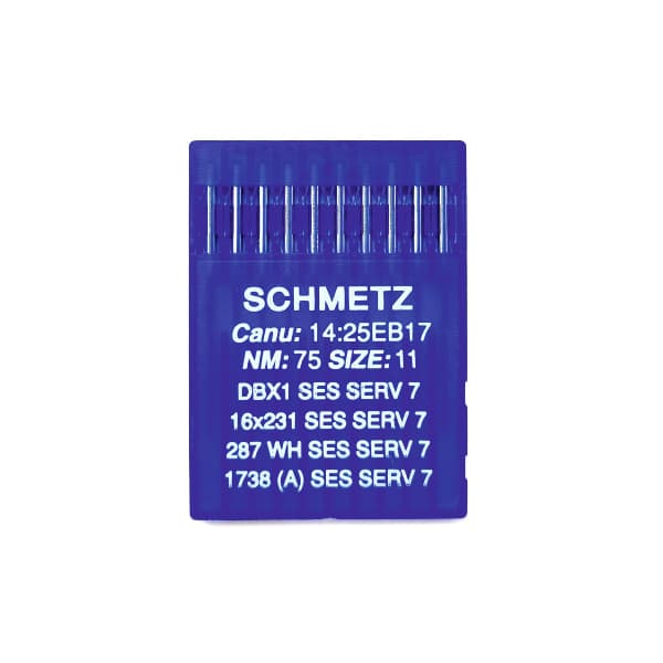 Иглы Schmetz DBx1 SES SERV7 75/11 для промышленных машин undefined