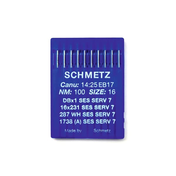 Иглы Schmetz DBx1 SES SERV7 100/16 для промышленных машин undefined