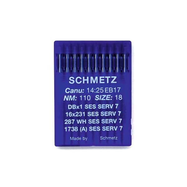 Иглы Schmetz DBx1 SES SERV7 110/18 для промышленных машин undefined