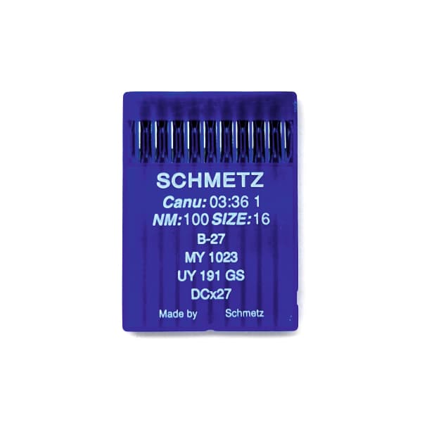 Иглы Schmetz DCx27 100/16 для промышленных машин undefined
