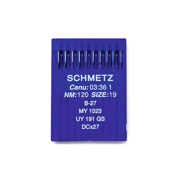 Иглы Schmetz DCx27 120/19 для промышленных машин undefined