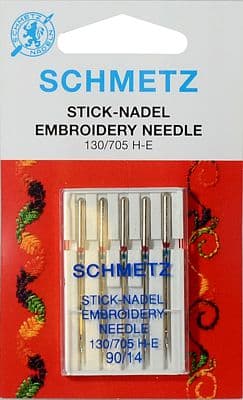 Иглы для вышивки №90 Schmetz 130/705H-E 5 шт undefined