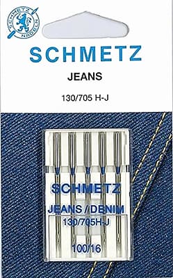 Иглы для джинсы №100 Schmetz 130/705H-J 5 шт undefined