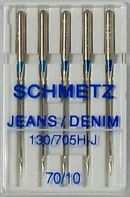 Иглы для джинсы №70 Schmetz 130/705H-J 5 шт undefined
