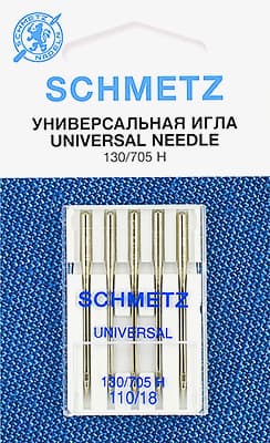 Иглы универсальные №110 Schmetz 130/705H 5 шт undefined