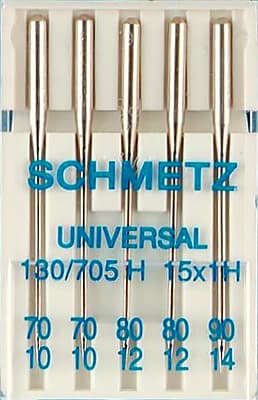 Иглы универсальные №70-90 Schmetz 130/705H 5 шт undefined