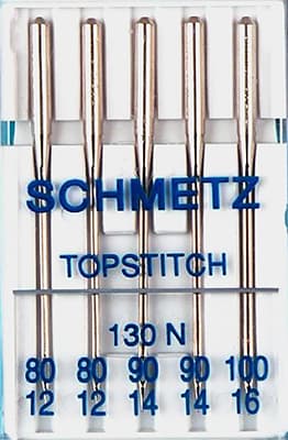 Иглы для отстрачивания №80-100 Schmetz 130N 5шт undefined