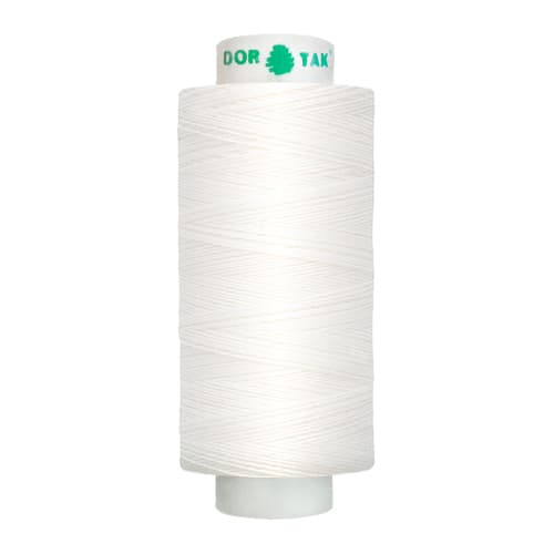 Цвет 199 (белые) нитки Dor Tak №40/2 365м undefined