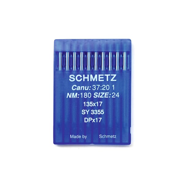 Иглы Schmetz DPx17 180/24 для промышленных машин undefined