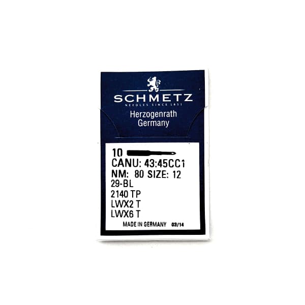 Иглы Schmetz LWx6 T 80/12 для промышленных машин undefined
