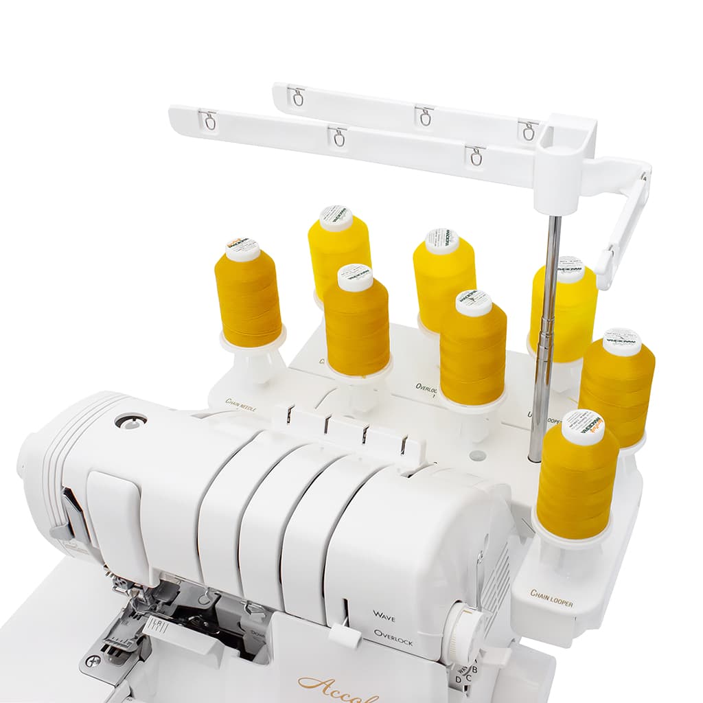 8-ми (4, 3, 2-x) - ниточный оверлок + 3-х игольная 4-х ниточная плоскошовная машина (коверлок) BabyLock Accolade BLS8 - №4