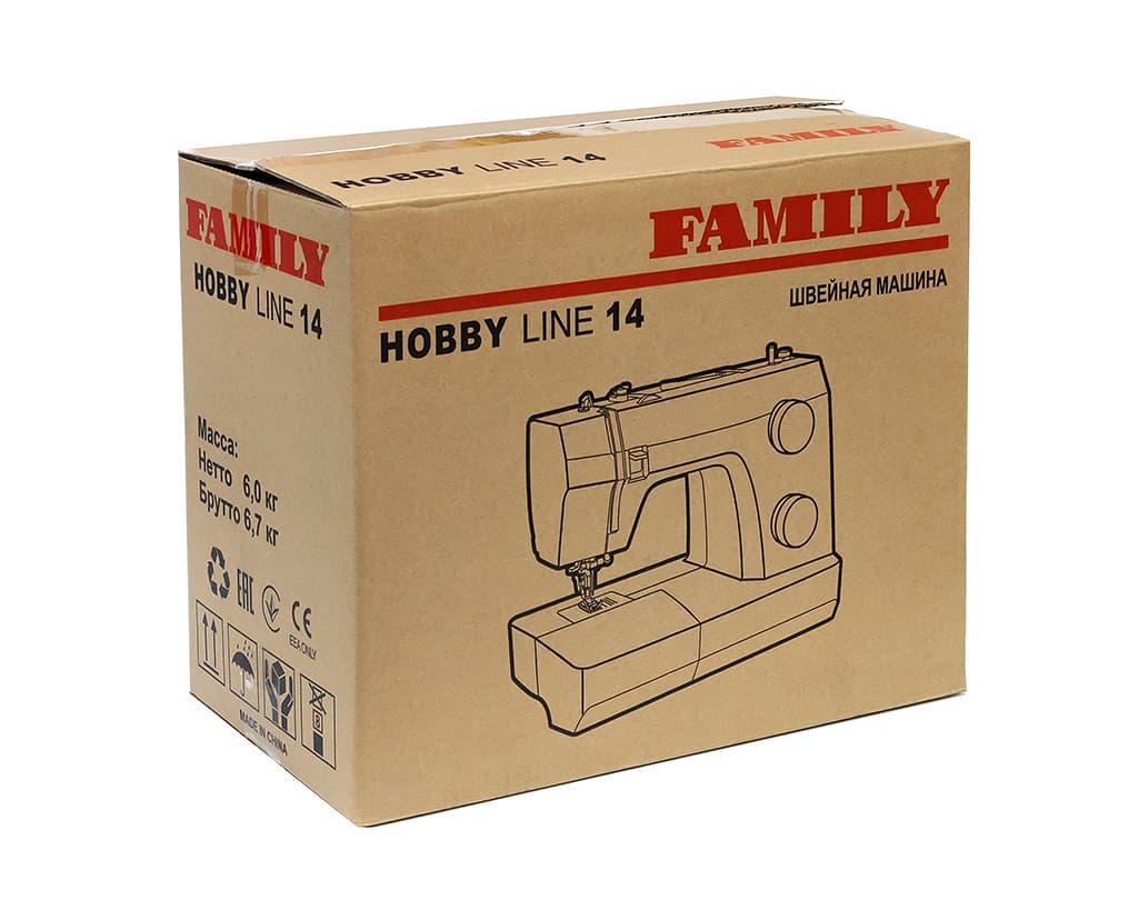 Электромеханическая швейная машина Family Hobby Line 14 - №9