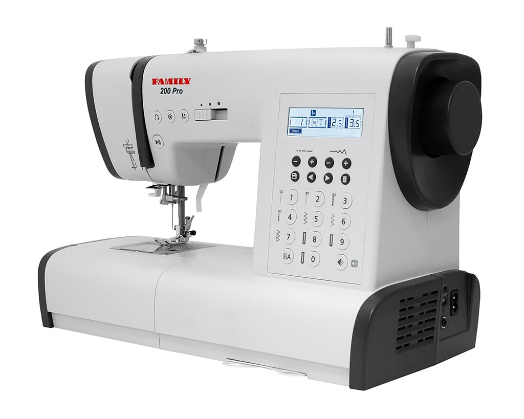 Швейная машина с микропроцессорным управлением Family 200 Pro - №2