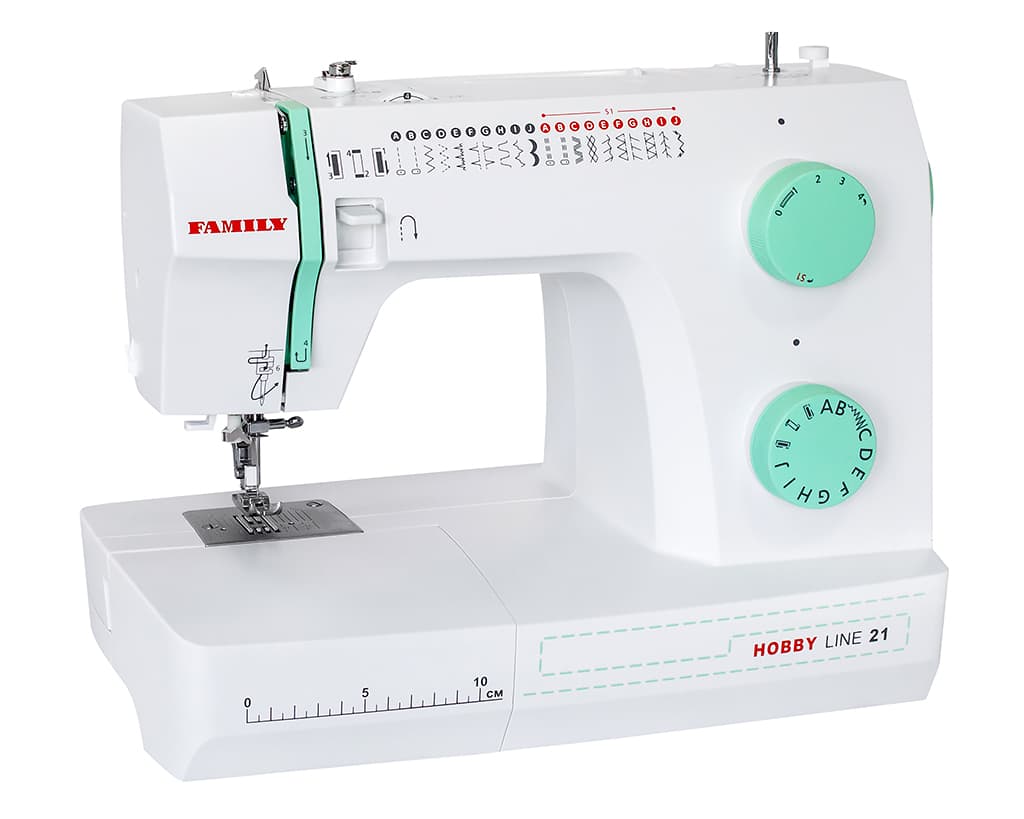 Электромеханическая швейная машина Family Hobby Line 21