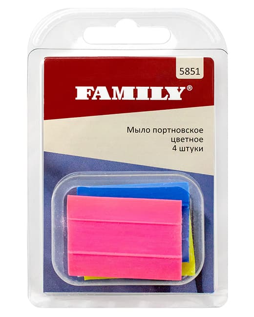 Мыло портновское цветное, 4шт undefined