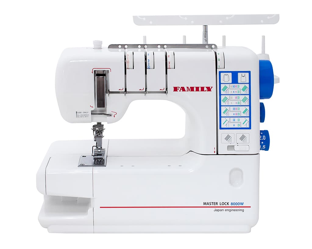 3-х игольная 4-х ниточная плоскошовная машина Family Master Lock 8000w - №1
