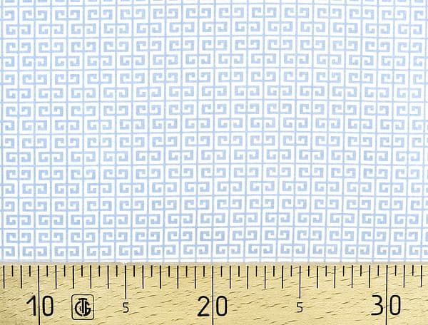 Ткань Gütermann Summer Loft (светло-голубой/белый геометрический узор) undefined