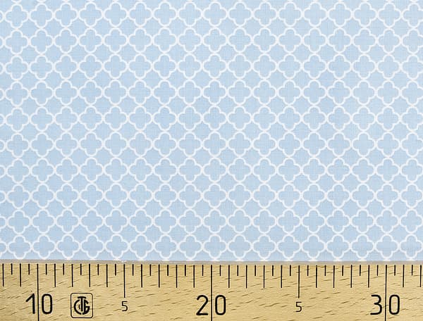 Ткань Gütermann Summer Loft (светло-голубой/белый сетчатый узор) undefined