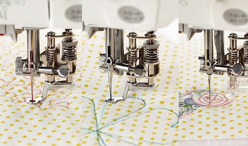 Набор для свободно-ходовой вышивки для машин с горизонтальным челноком undefined