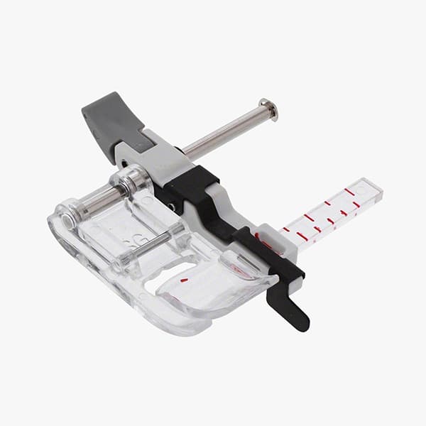 Лапка прозрачная с регулируемой направляющей (для машин с шириной строчки 9мм) undefined