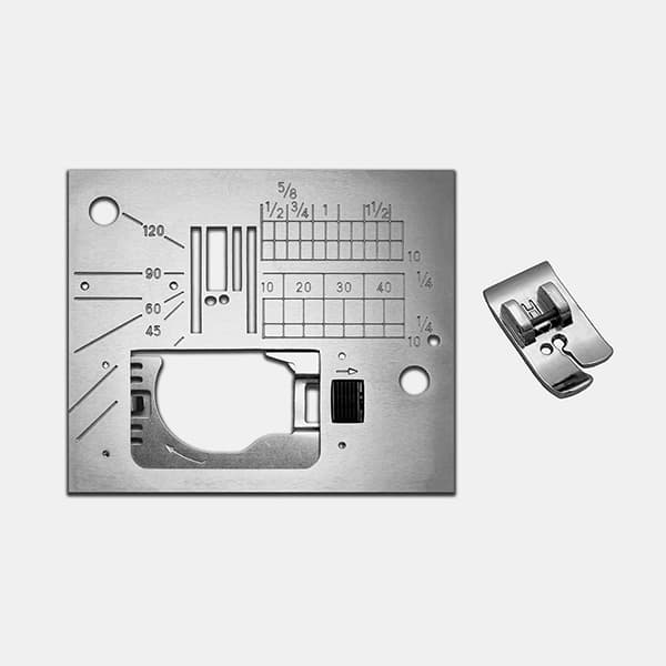 Игольная пластина и лапка для прямой строчки для Janome 6500 undefined