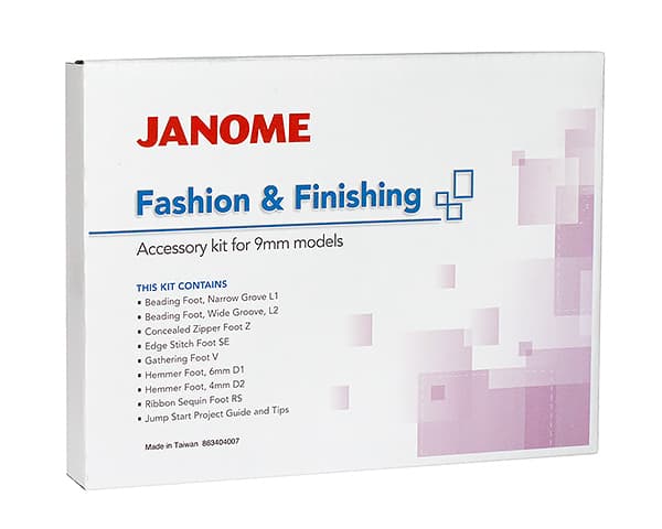 Набор аксессуаров для модных и стильных изделий (для машин с шириной строчки 9мм) undefined